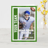 Football Kaart Honkbal Kaart (Gele Bloem)