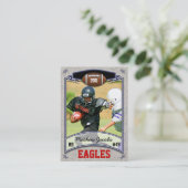 Football-kaart Visitekaartje (Staand voorkant)