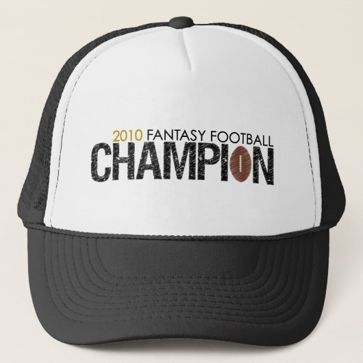 football-kampioen fantasie 2010 trucker pet (Voorkant)