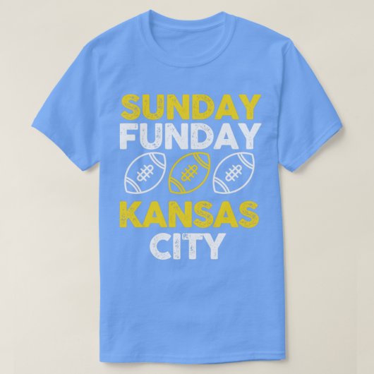 football kansas t-shirt (Design voorkant)