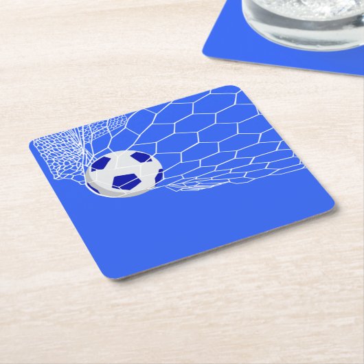 Football Kartonnen Onderzetters (Schuin)
