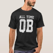 Football KB Quarterback Kinder jongens Papa T-shirt (Voorkant)