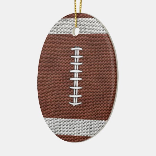 Football Keramisch Ornament (Links)