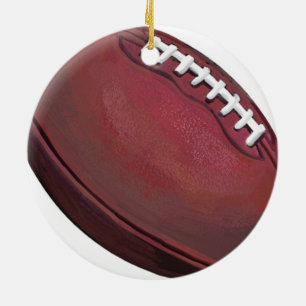 Football Keramisch Ornament