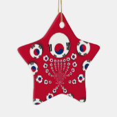 Football. Keramisch Ornament (Rechts)