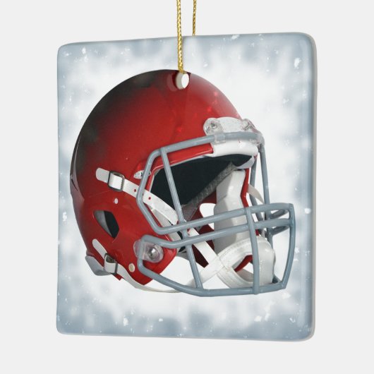 Football Keramisch Ornament (Links)