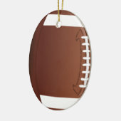 Football Keramisch Ornament (Links)