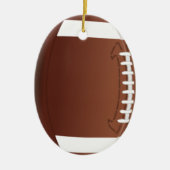 Football Keramisch Ornament (Voorkant)