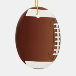 Football Keramisch Ornament