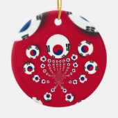 Football. Keramisch Ornament (Voorkant)