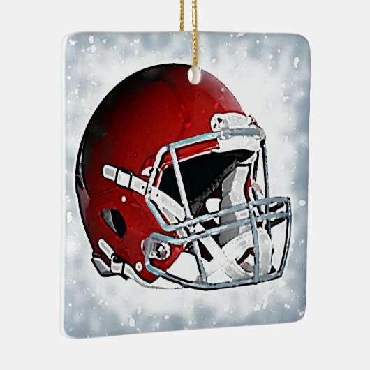 Football Keramisch Ornament (Rechts)