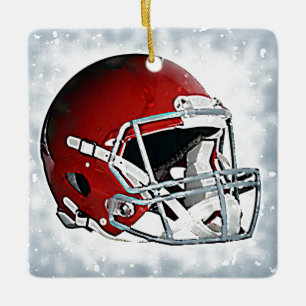 Football Keramisch Ornament
