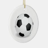 Football Keramisch Ornament (Rechts)