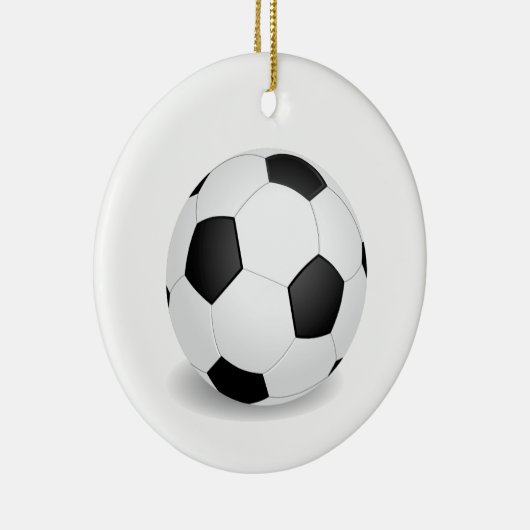 Football Keramisch Ornament (Rechts)