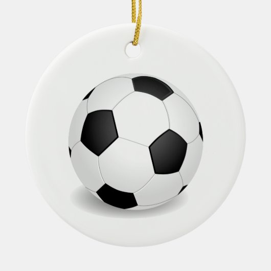 Football Keramisch Ornament (Voorkant)