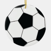 Football Keramisch Ornament (Voorkant)