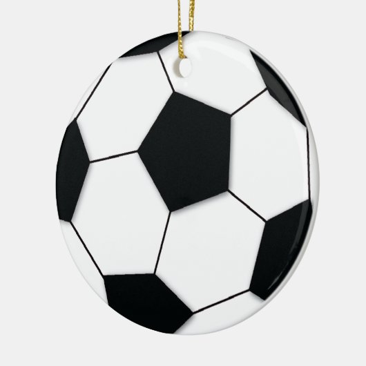 Football Keramisch Ornament (Links)