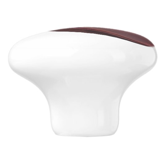 Football Keramische Knop (Zijkant)