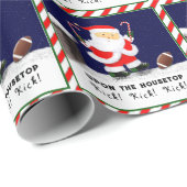 Football kerst cadeaupapier (Rol Hoek)