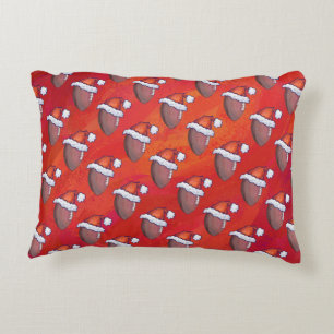 Football kerst decoratief kussen