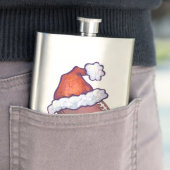 Football kerst heupfles (Voorbeeld)