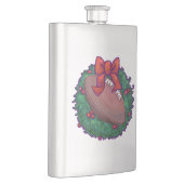 Football kerst heupfles (Rechts)