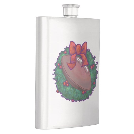 Football kerst heupfles (Rechts)