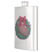 Football kerst heupfles (Links)