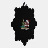 Football kerst ornament kaart (Rechts)