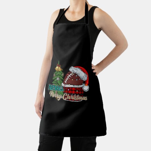 Football kerst schort (Insitu)