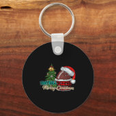 Football kerst sleutelhanger (Voorkant)