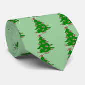 Football kerstboom stropdas (Opgerold)