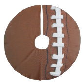 Football kerstboomrok imitatie linnen kerstboom kleed (Voorkant)