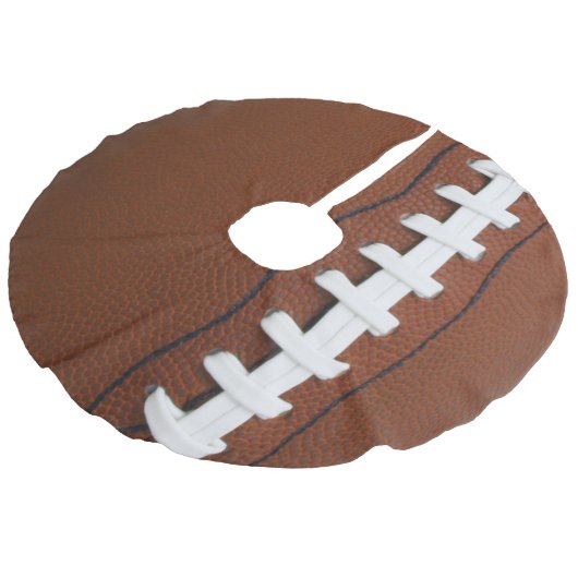 Football kerstboomrok imitatie linnen kerstboom kleed (Gekanteld)