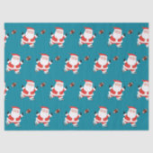 Football kerstcadeaupapier tissuepapier (Voorkant)