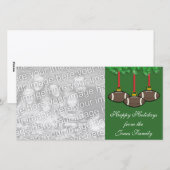 Football kerstkaart (Voorkant / Achterkant)