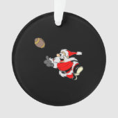 Football KerstkerstShirt Ornament (voorkant)