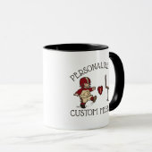 Football Kick Heart Mok (Voorkant rechts)