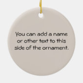 Football Kick T-shirts en cadeautjes Keramisch Ornament (Achterkant)