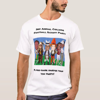 football Kickoff-partij T-shirt