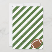 Football Kids Verjaardagsuitnodiging Kaart (Achterkant)