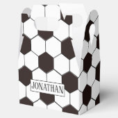 Football Kinder Voetbalpatroon Voetballer Verjaard Bedankdoosjes (Geopend)