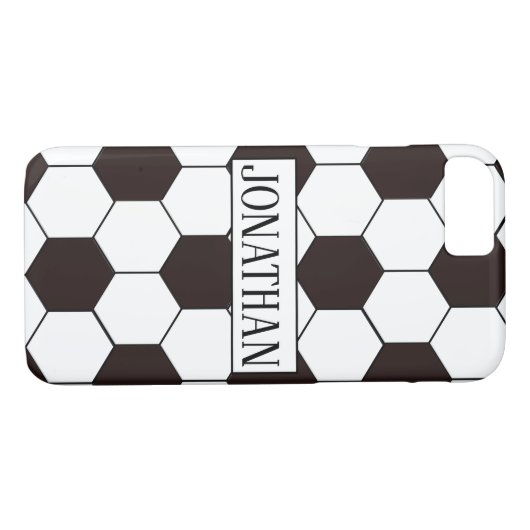 Football Kinder Voetbalpatroon Voetballer Verjaard Case-Mate iPhone Case (Achterkant (Horizontaal))