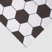 Football Kinder Voetbalpatroon Voetballer Verjaard Tissuepapier (Detail)