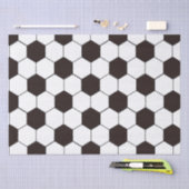 Football Kinder Voetbalpatroon Voetballer Verjaard Tissuepapier (Craft)