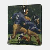  Football, Kinderen, Jongens die Sporten Keramisch Ornament (Links)
