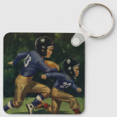  Football, Kinderen, Jongens die Sporten Sleutelhanger (Achterkant)