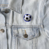 Football Kinderen Naam Button (In situ)