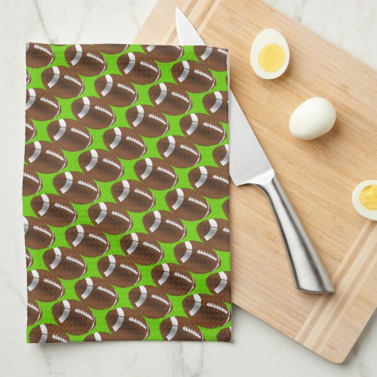 Football Kitchen Towel Theedoek (Quarter Fold)