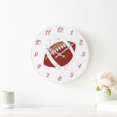 Football klok met Faux Glitter (Huis)